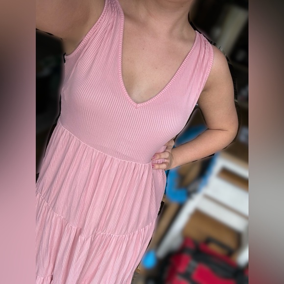 Baby Pink Maxi Dress Size Medium by See You Monday - Picture 2 of 4